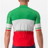 Cykeltrøje 2023 Italiens Landshold Green Hvid Rød